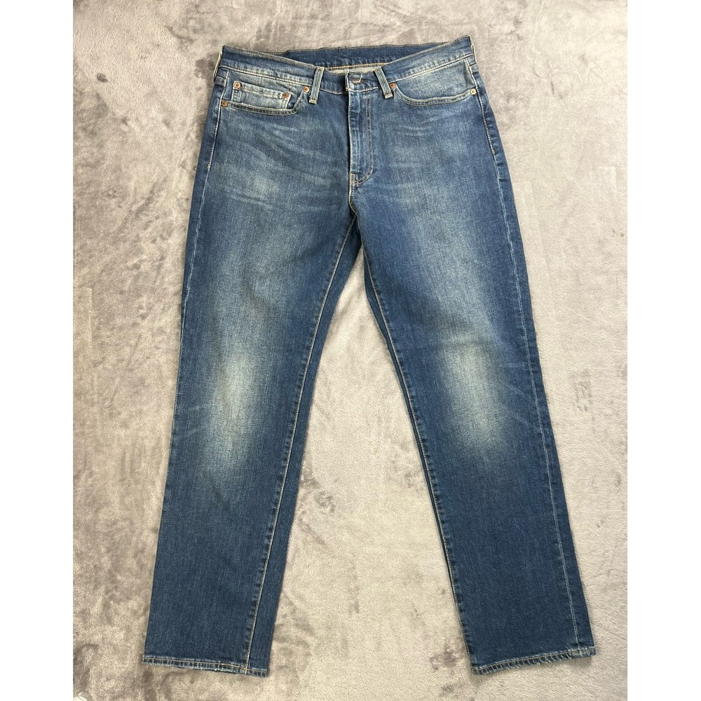 Levi's‎ 541 Jeans Mens Size 34 Blue Jeans Athletic Taper Denim Pants Stretch